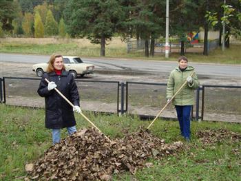 В Московском районе до 1 ноября будут проводиться «чистые четверги» и субботники.