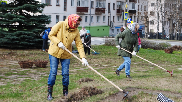 Учреждения культуры г. Чебоксары присоединились к Всероссийскому экологическому субботнику